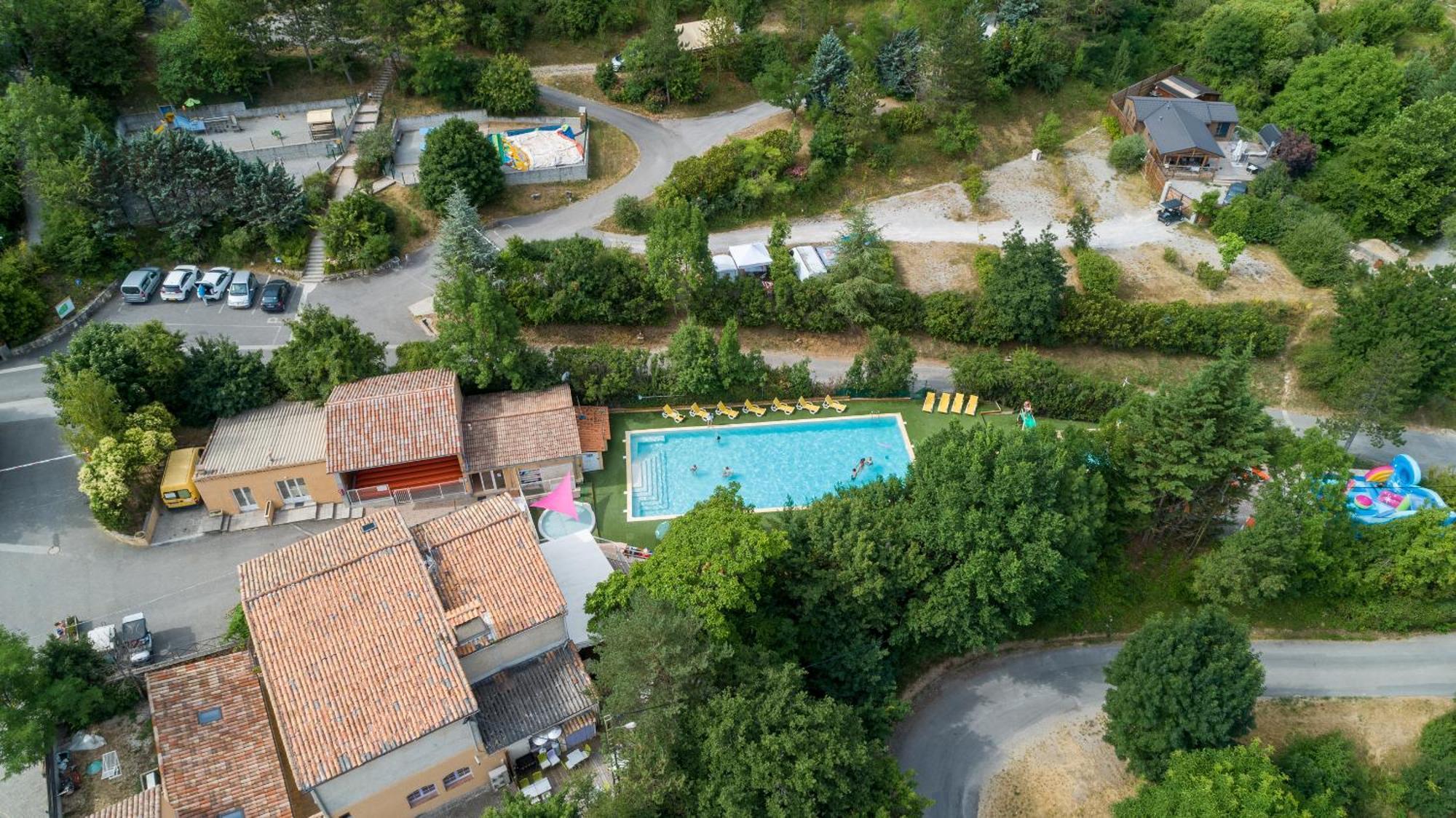 Camping Les Princes D'Orange Hotel Orpierre Exterior foto